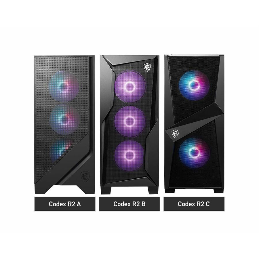MSI Codex R2 Gaming PC Intel Core i7-14700F Nvidia RTX 5060 Ti 8G 32GB 2TB SSD W11HA