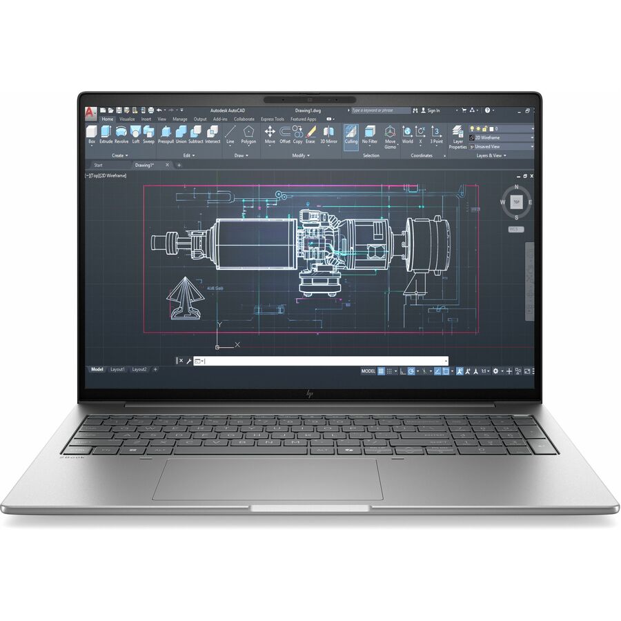HP ZBook 8 G1i 16" Mobile Workstation - WUXGA - 60 Hz - Intel Core Ultra 7 265H - vPro Technology - 16 GB - 512 GB SSD - English Keyboard - Meteor Silver