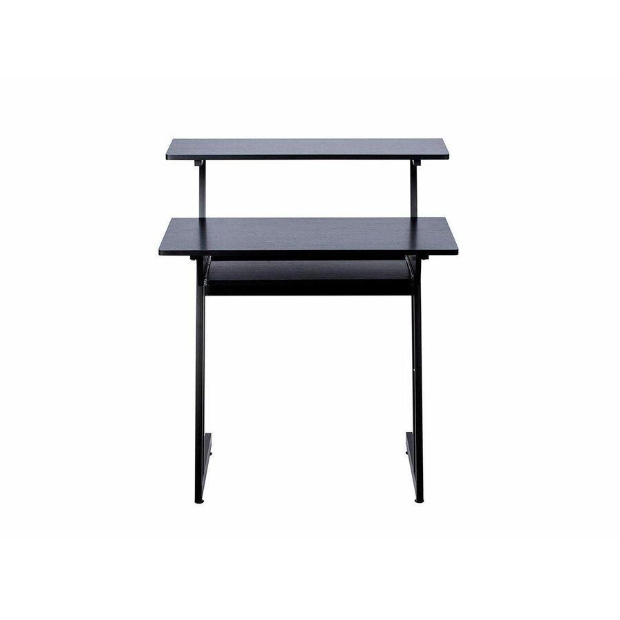 Monoprice Recording Studio Desk with Raised Platform and Keyboard Tray