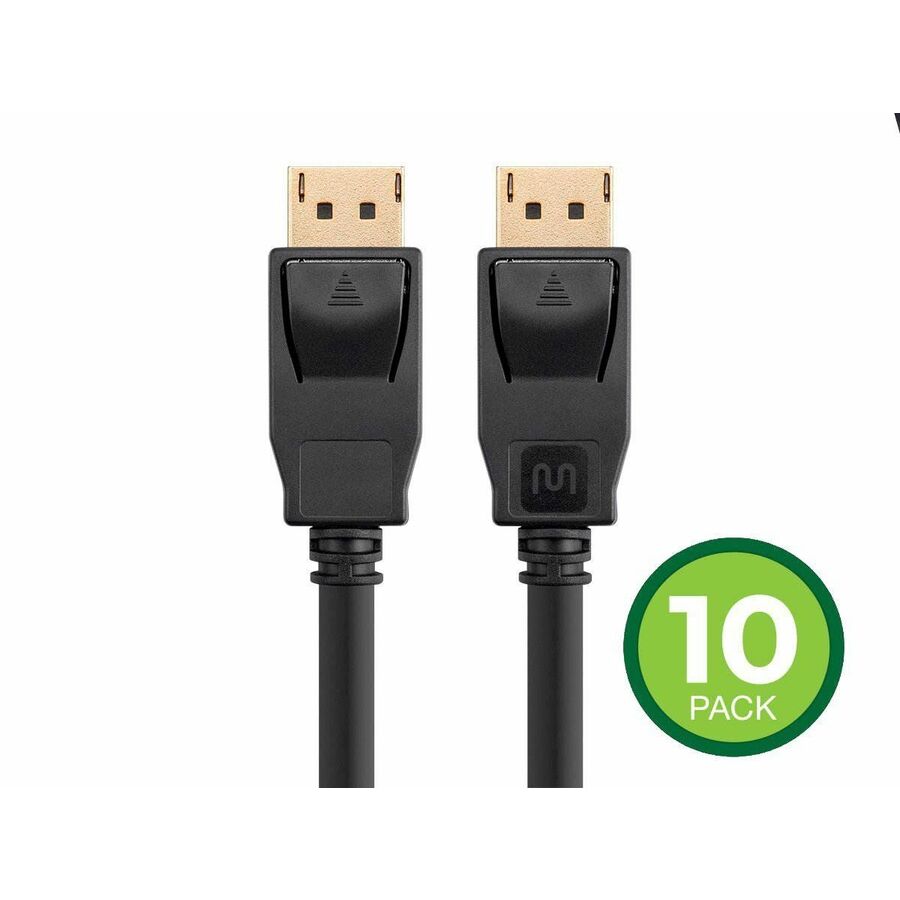 Monoprice Select Series DisplayPort 1.2a Cable 10ft (10-Pack)