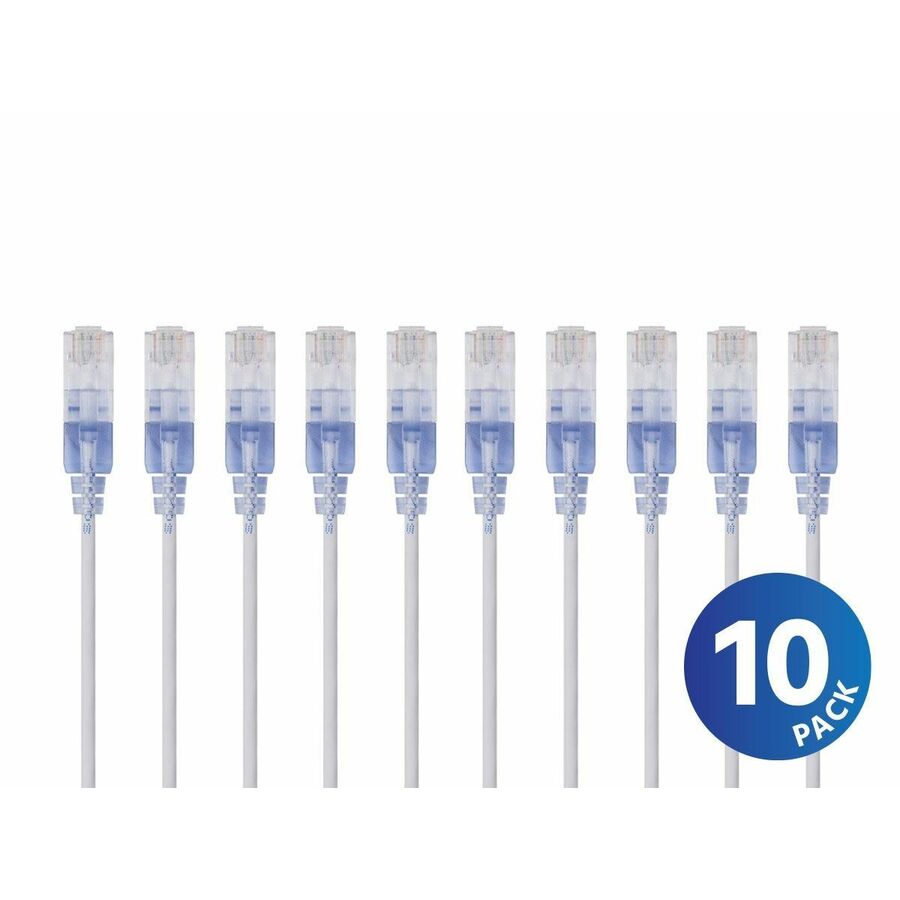 Monoprice SlimRun Patch UTP Category 6a Network Cable