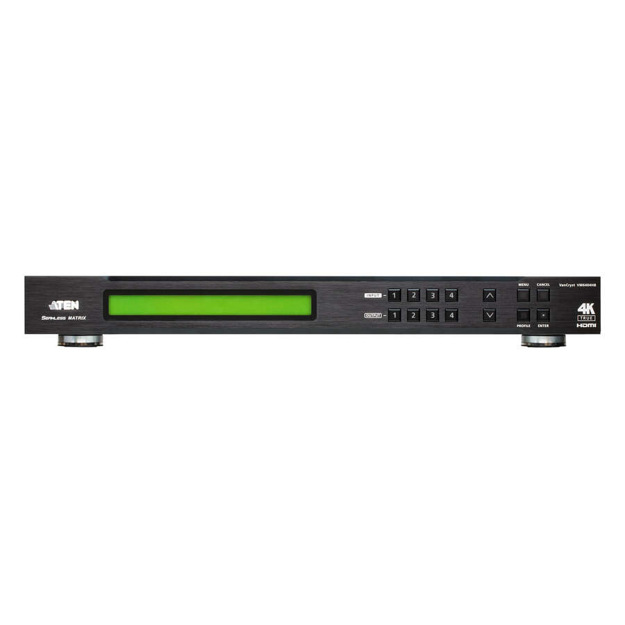 ATEN 4 x 4 True 4K HDMI Matrix Switch with Scaler