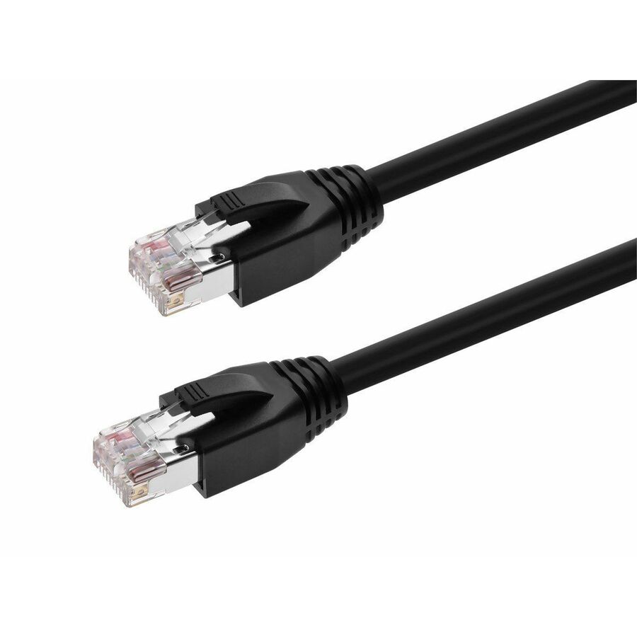 Monoprice Cat6 Ethernet Patch Cable - 23AWG, F/UTP, CMP Plenum Rated, 50ft, Black