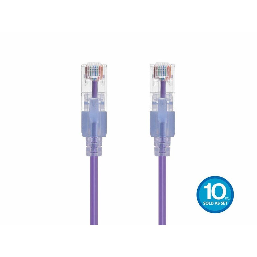 Monoprice SlimRun Patch UTP Category 6a Network Cable