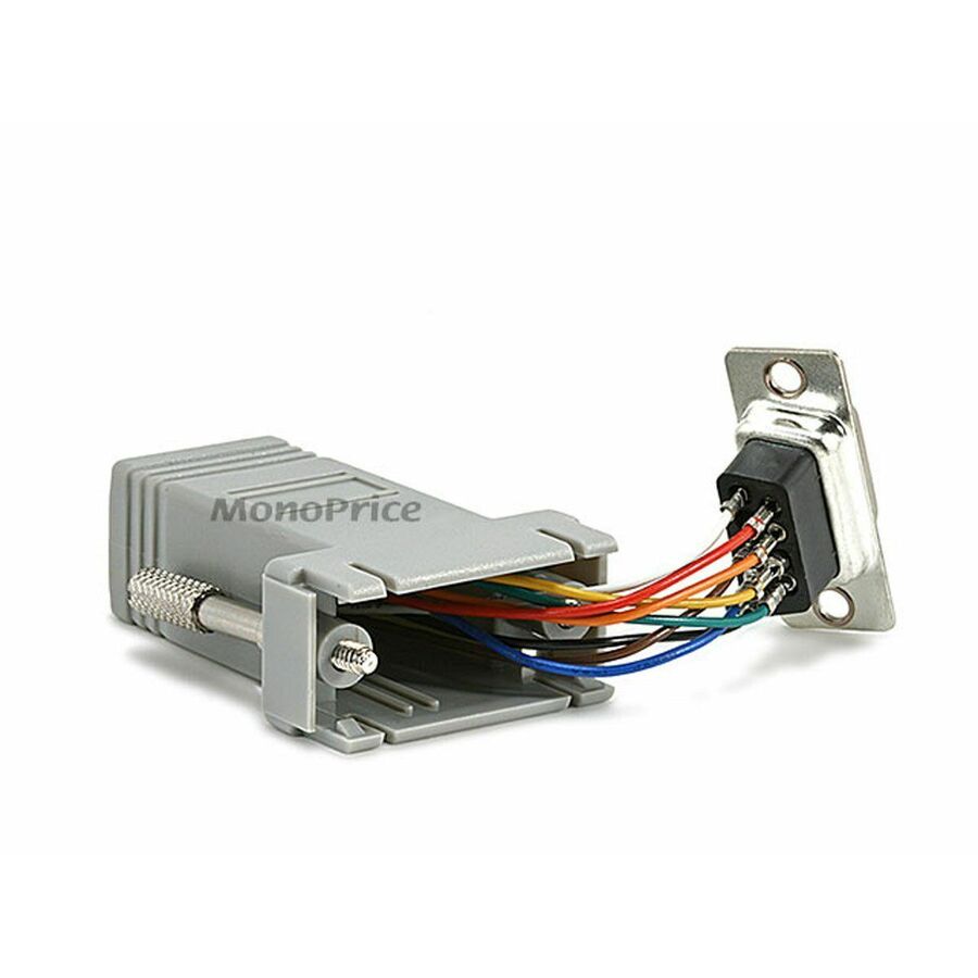 Monoprice DB-9F/RJ45 Modular Adapter