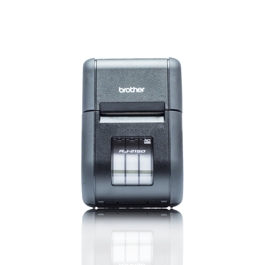 Brother RuggedJet RJ-2150 Direct Thermal Printer - Monochrome - Portable - Label/Receipt Print - USB - Bluetooth - Wireless LAN - Battery Included
