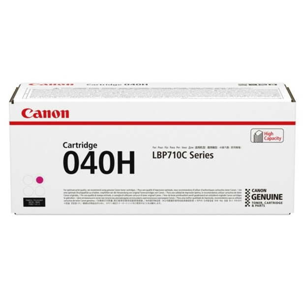 Canon CRG-040HMAG Original High Yield Laser Toner Cartridge - Magenta Pack