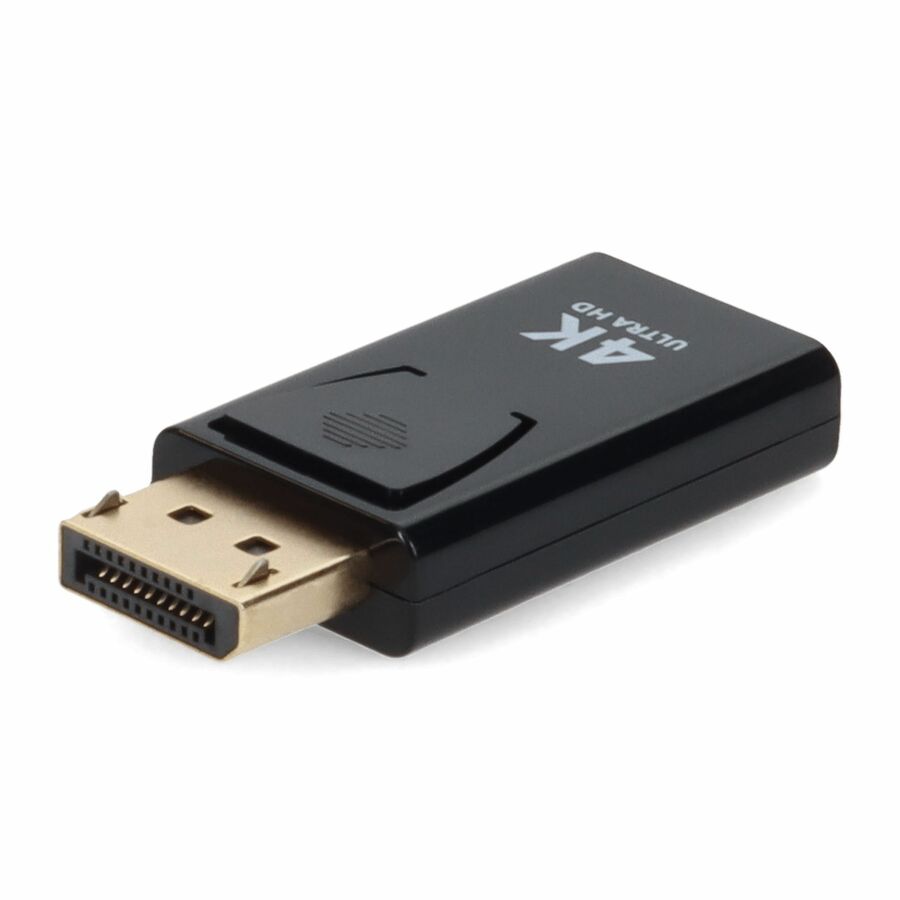 HP BU989AV Compatible DisplayPort 1.2 Male to HDMI 1.3 Female Black Adapter Which Requires DP++ For Resolution Up to 2560x1600 (WQXGA)