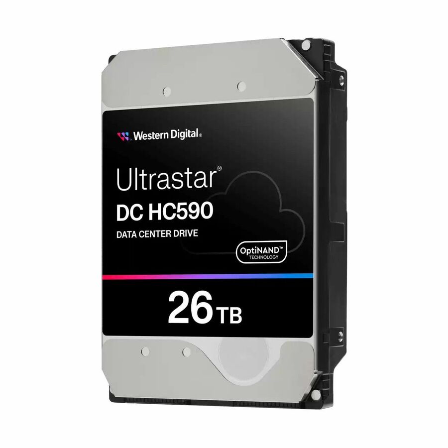 Western Digital Ultrastar DC HC500 WUH722626AL5204 26 TB Hard Drive - 3.5" Internal - SAS - Conventional Magnetic Recording (CMR) Method