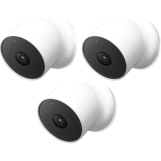 Google Nest Nest Cam 2 Megapixel Outdoor Full HD Network Camera - Color - 3 - Snow