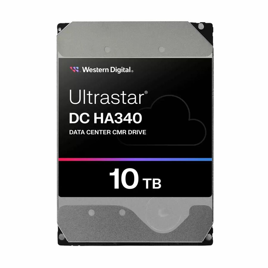 WD Ultrastar DC HA340 WUS721210BLE6L4 10 TB Hard Drive - 3.5" Internal - SATA - Conventional Magnetic Recording (CMR) Method