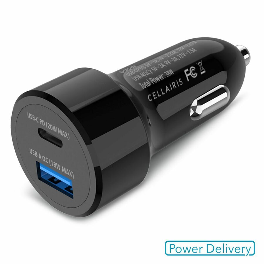 Cellairis Car Charger Power Delivery (PD) 38W