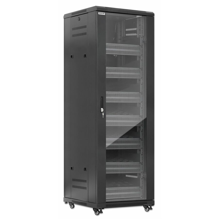 Intellinet Pro Line Network Cabinet with Integrated Fans, 38U