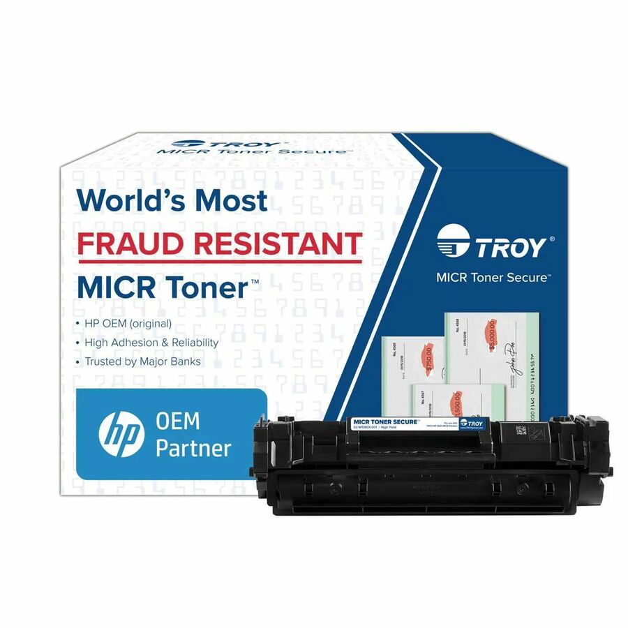 Troy MICR High Yield Laser Toner Cartridge - Alternative for HP W1380A (W1380X) Pack