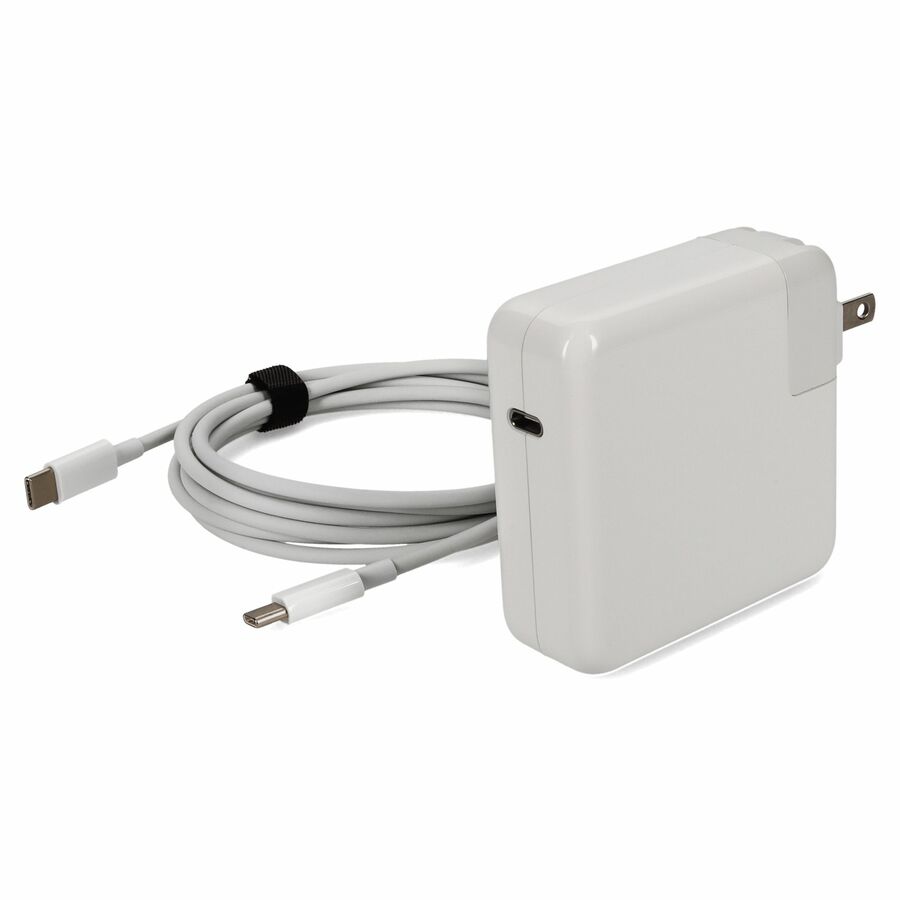 AddOn Apple Computer MKU63AMA Compatible 67W 20V at 3.25A Power Adapter with USB-C Cable