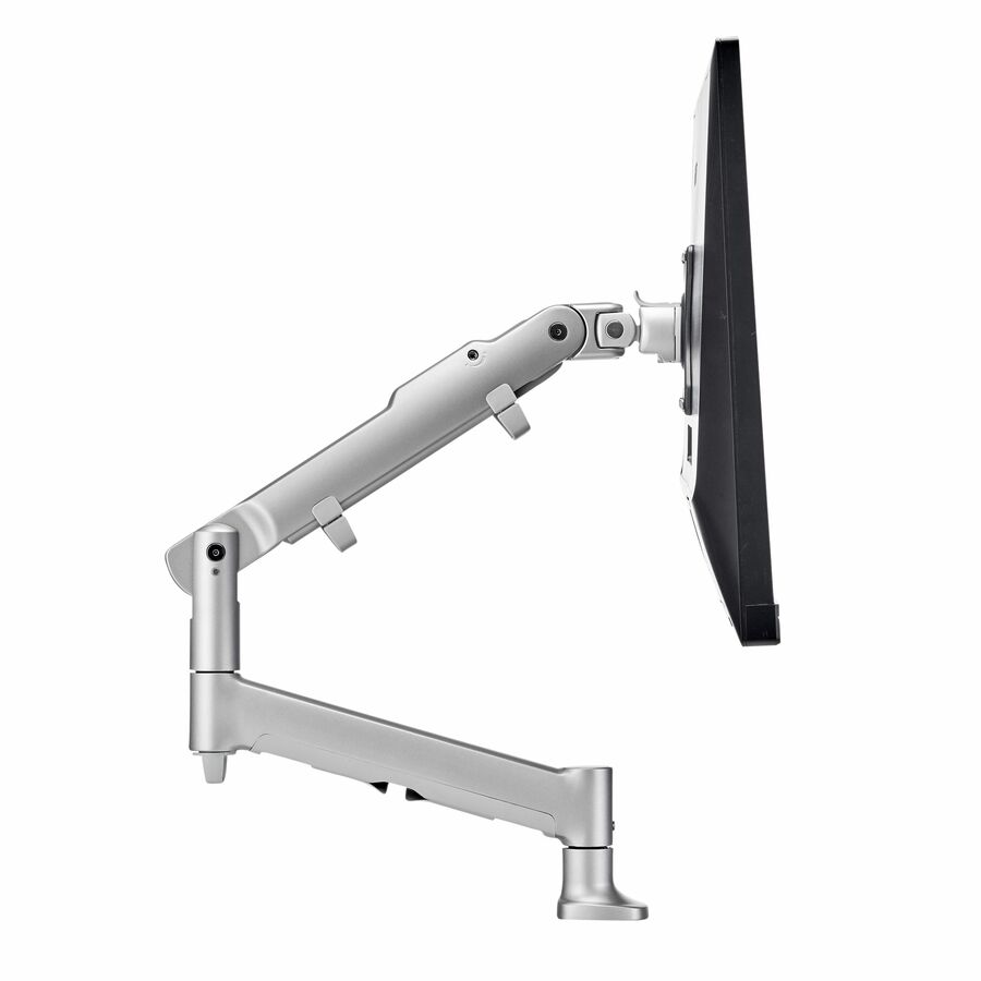 Atdec AWMS-DB-F-S Desk Mount for Monitor - Silver