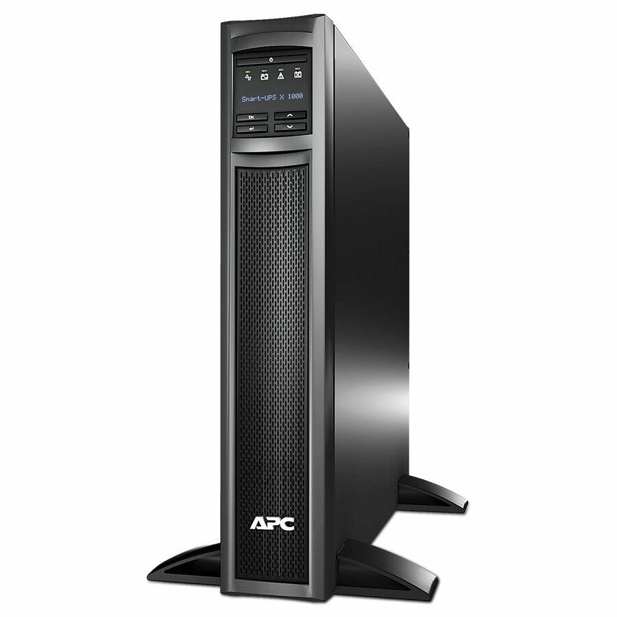 APC Smart-UPS X, Line Interactive, 1000VA, Rack/tower convertible 2U, 120V, 8x 5-15R NEMA, SmartConnect port, Extended runtime [TAA]
