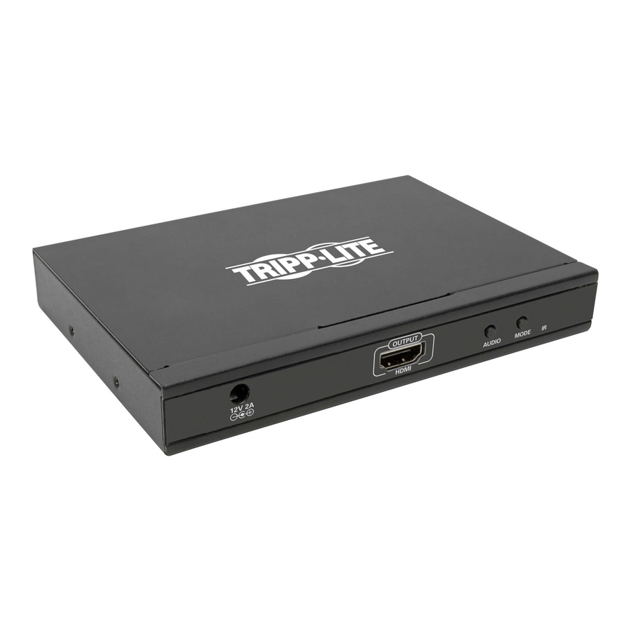 Eaton Tripp Lite Series 4x1 HDMI Multi-viewer with Remote Control - 1080p @ 60 Hz (HDMI 4xF/1xF)