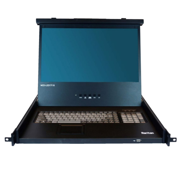 Raritan MasterConsole MCD-LED17108 LCD Rack Console
