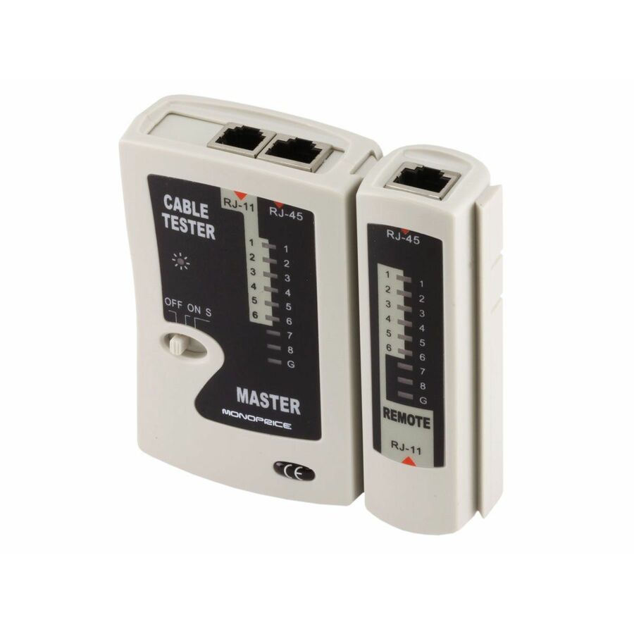 Monoprice RJ11 and RJ45 Modular Plug Tester
