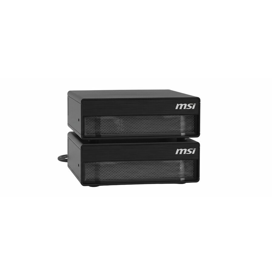 MSI EdgeXpert-01SK AI Supercomputer Desktop Bundle Kit (2 x EdgeXpert Desktop PC) - 128GB LPDDR5 memory - 4TB NVMe - QSFP Cable x 1 - Wireless KBMS Set x 1 - 1Y Warranty