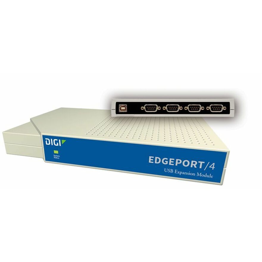 Digi Edgeport/4s - 4 RS-232/422/485 Serial DB-9; Software Selectable