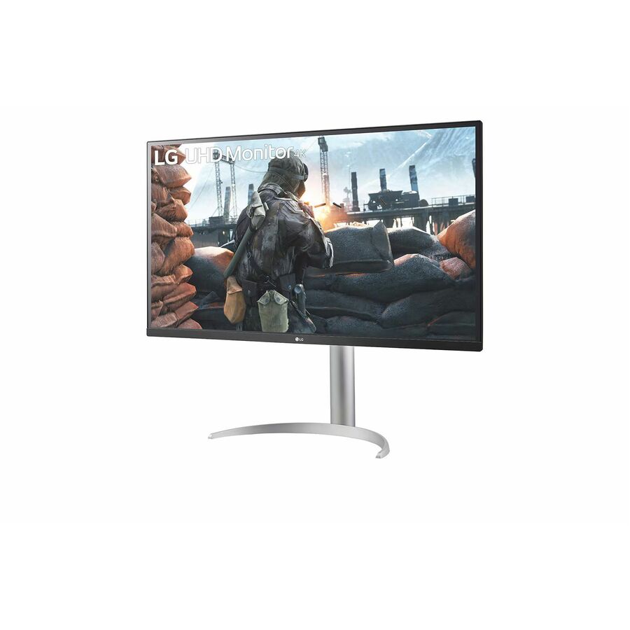 LG 32BP55U-B 32" Class 4K UHD LCD Monitor - 16:9 - Black, Textured Black - TAA Compliant