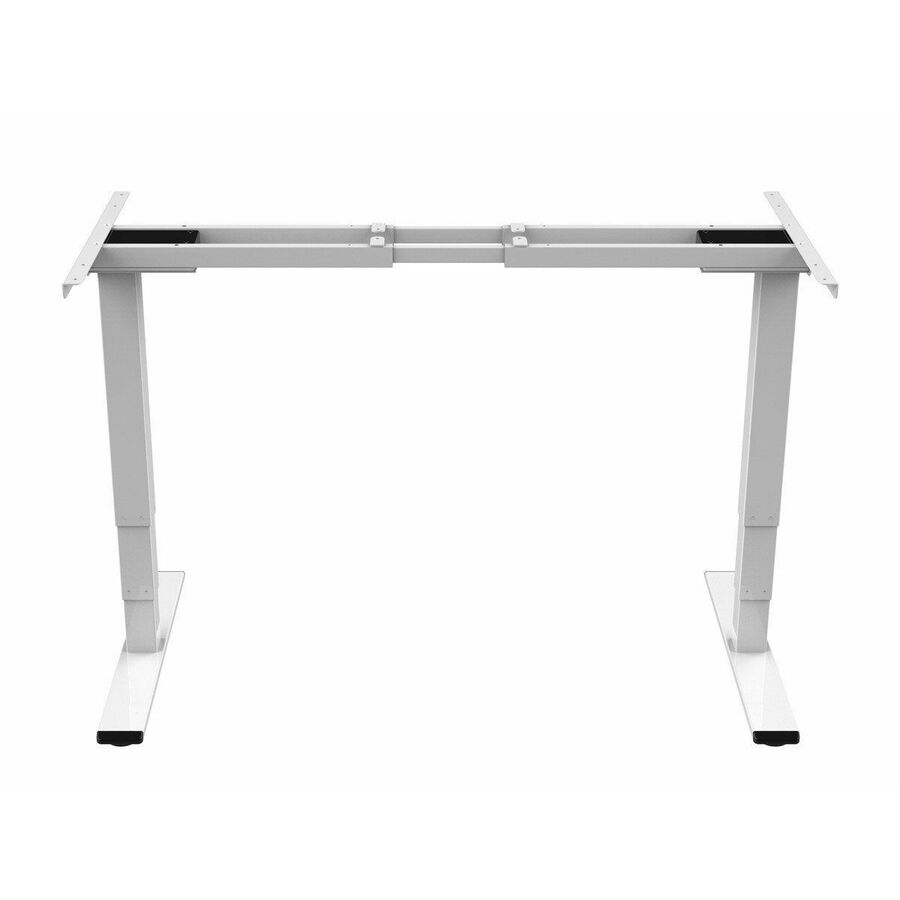 Workstream Dual Motor Height Adjustable 3-Stage Electric Sit-Stand Desk Frame, v2, White