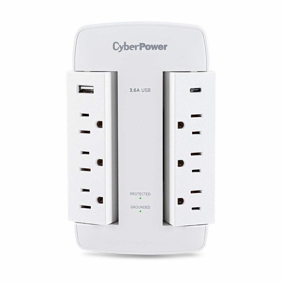 CyberPower CSP600WSURC5 Professional 6 - Outlet Surge with 900 J