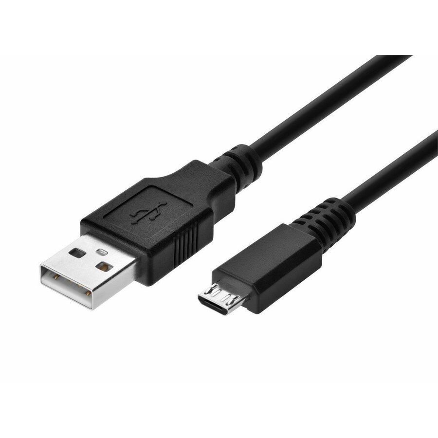 Monoprice USB-A to Micro USB-B 2.0 Cable - 5-Pin 28/28AWG Black 10ft
