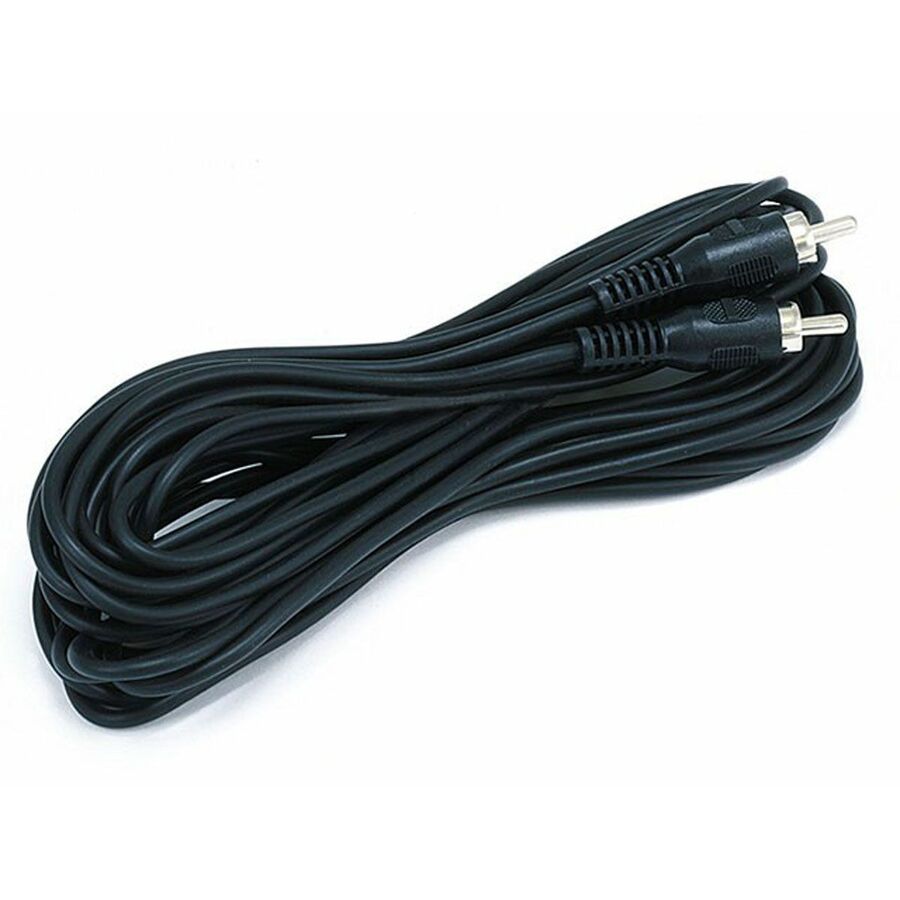 Monoprice 25ft RCA Plug/Plug M/M cable - Black