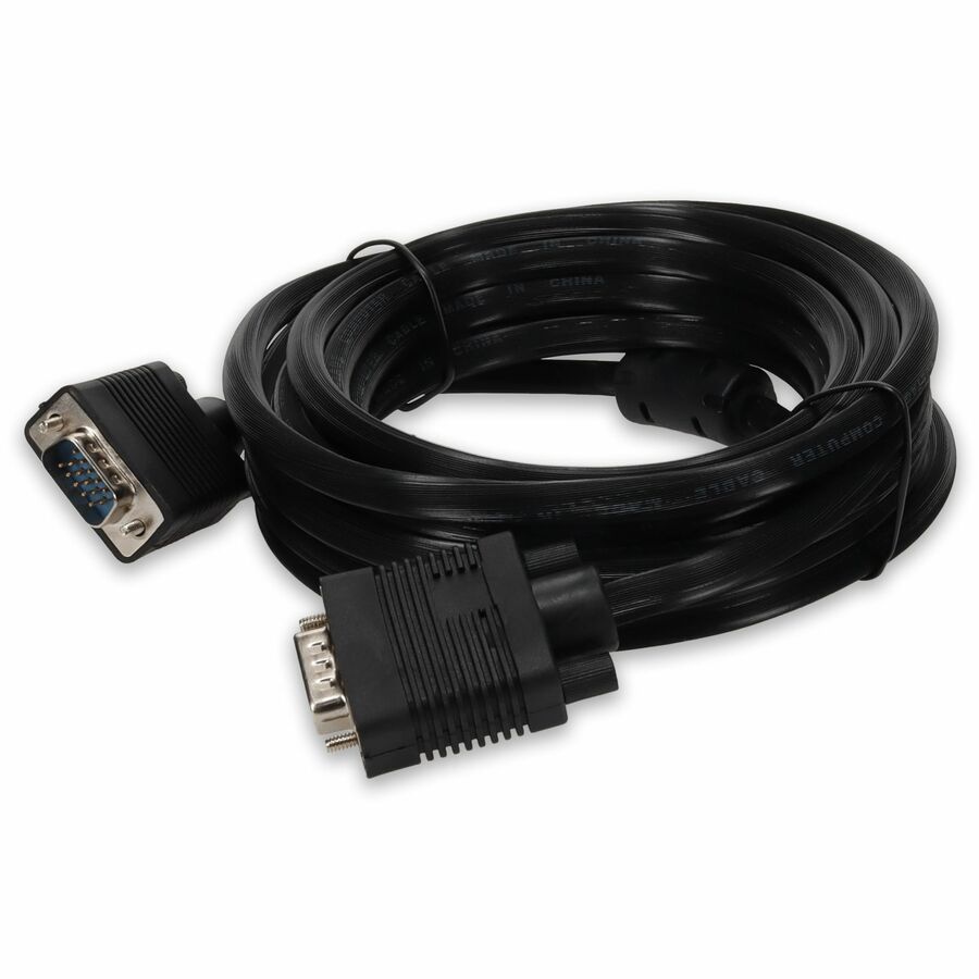 AddOn 6ft VGA Male to VGA Male Black Cable For Resolution Up to 1920x1200 (WUXGA)
