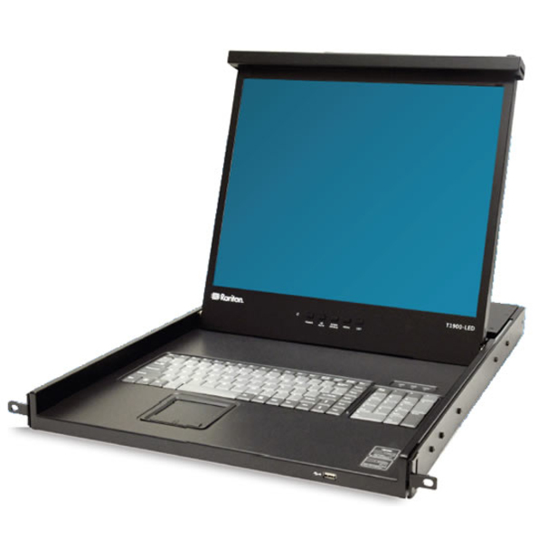 Raritan T1900-LED LCD Rack Console