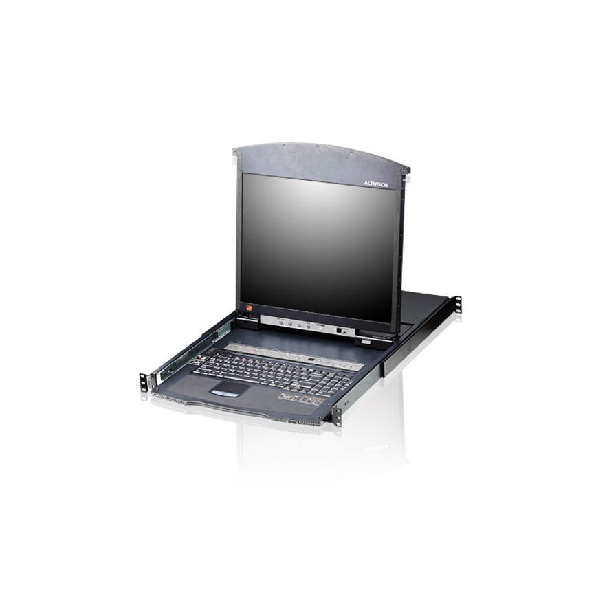 ATEN KL1516AN Dual Rail Rackmount LCD-TAA Compliant