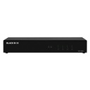 Black Box KVM Switch, NIAP 4.0 Certified - 4-Port, Single-Monitor, FlexPort HDMI/DisplayPort