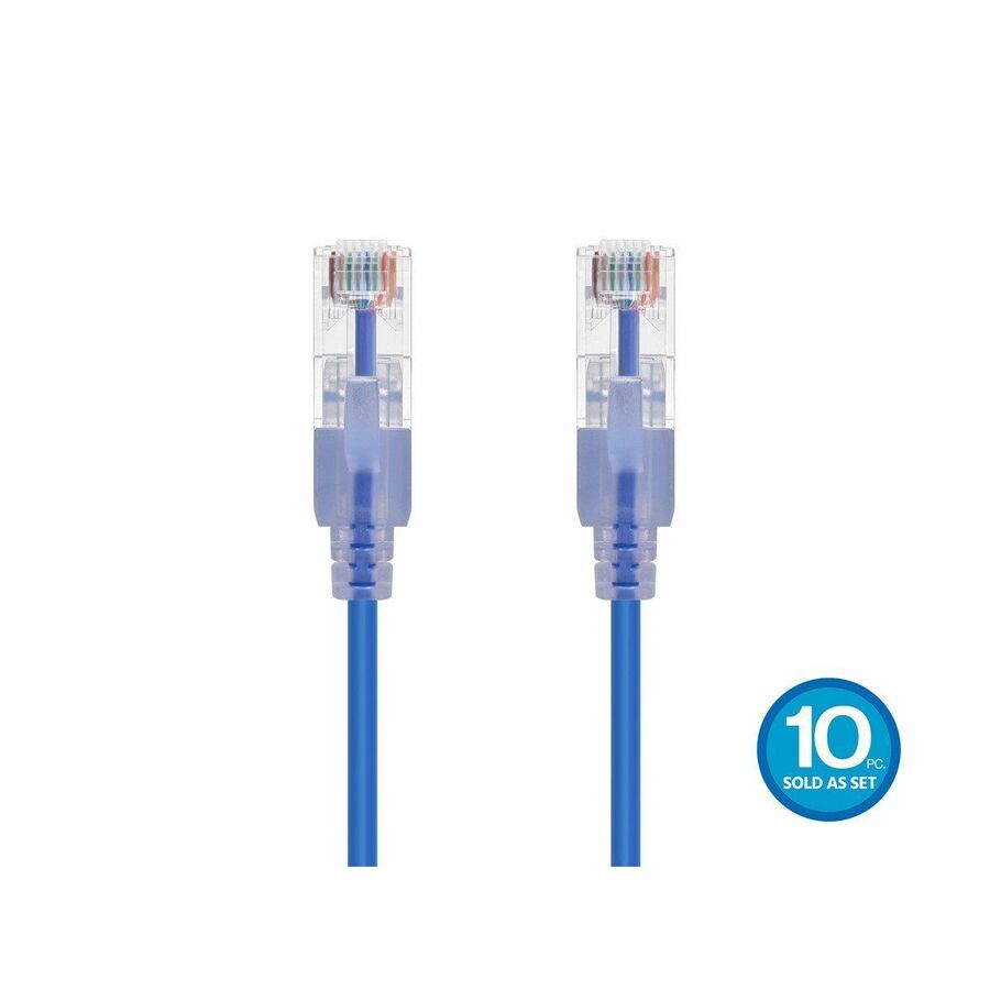 Monoprice SlimRun Patch UTP Category 6a Network Cable