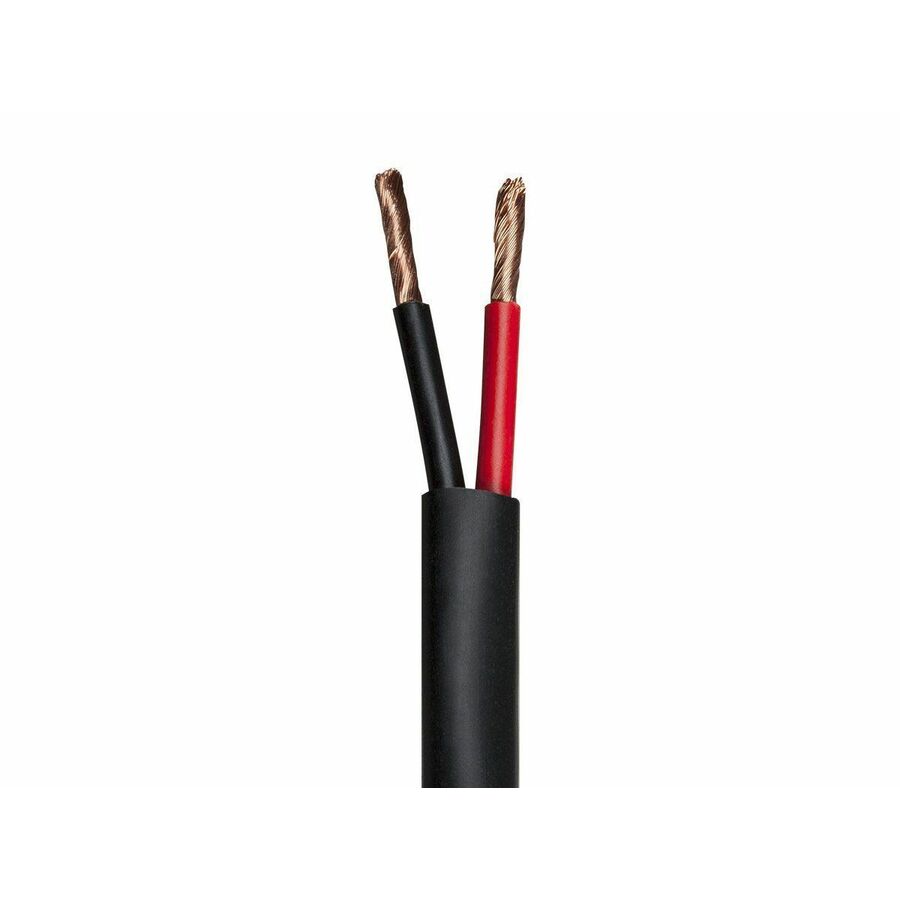 Monoprice Speaker Wire, CMP Rated, 2-Conductor, 12AWG, 250ft, Black