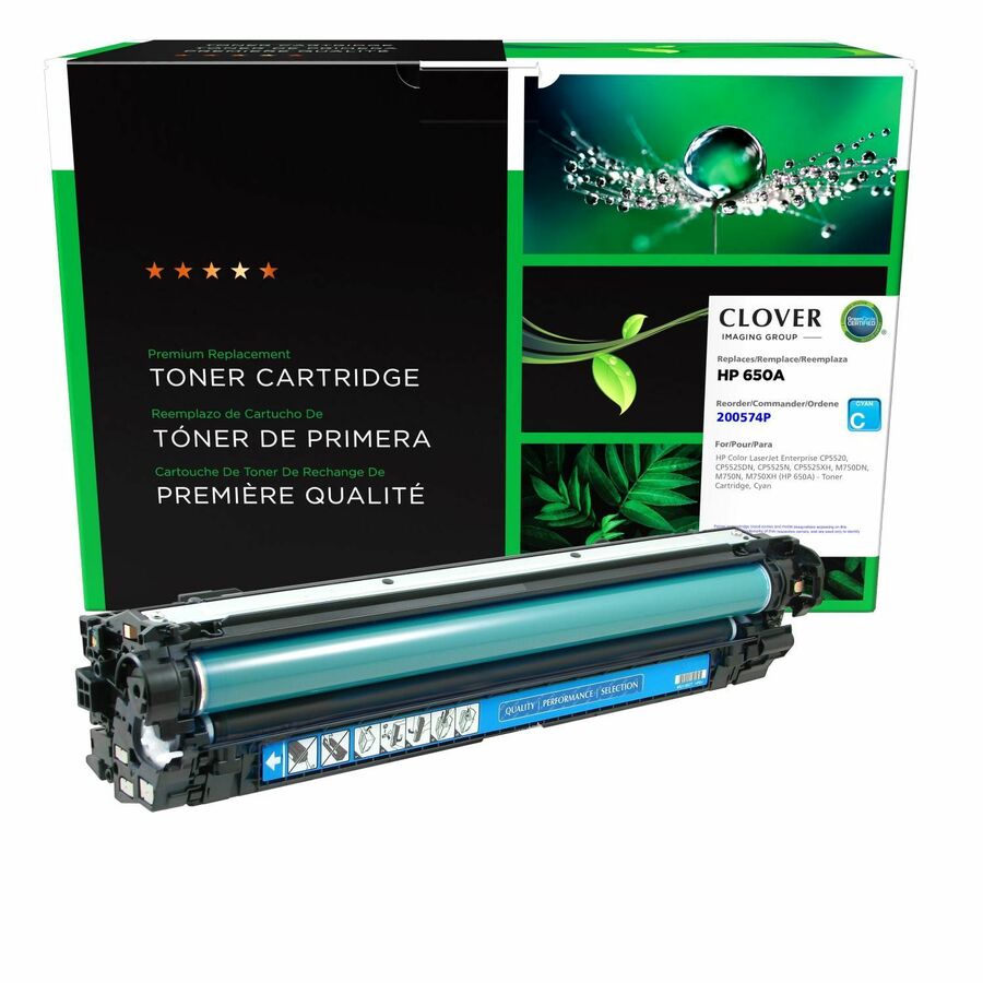 West Point Toner Cartridge - Alternative for HP 650A - Cyan