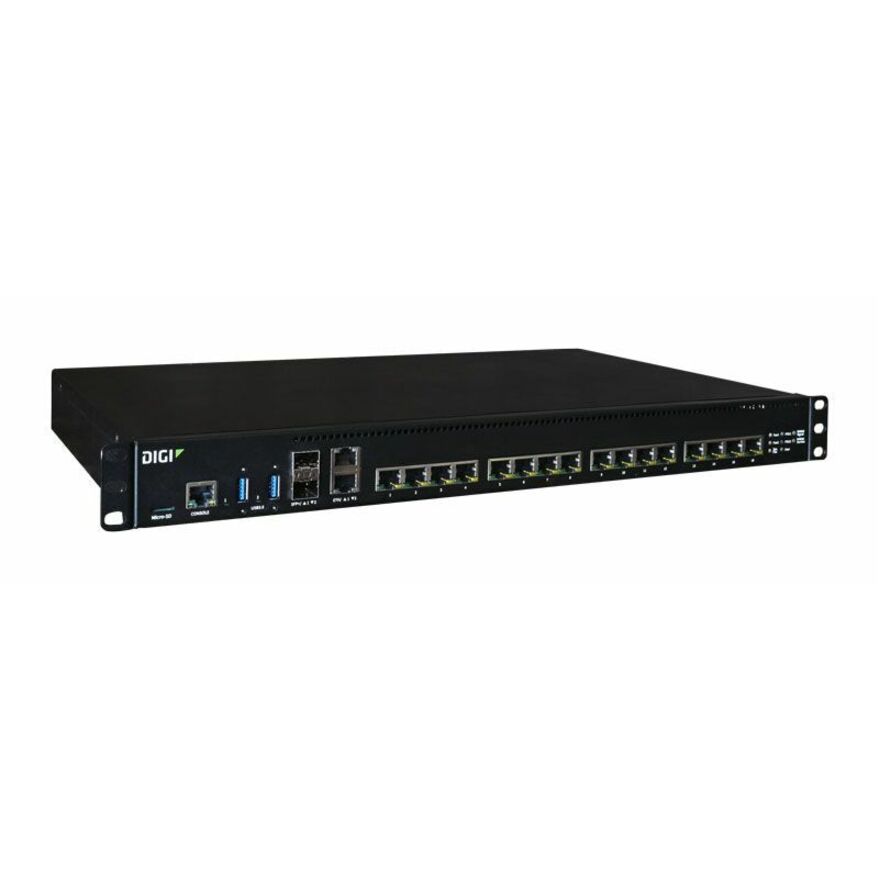 Digi Connect EZ 16 - Serial Server, 16-port, RS-232, US Power Cord