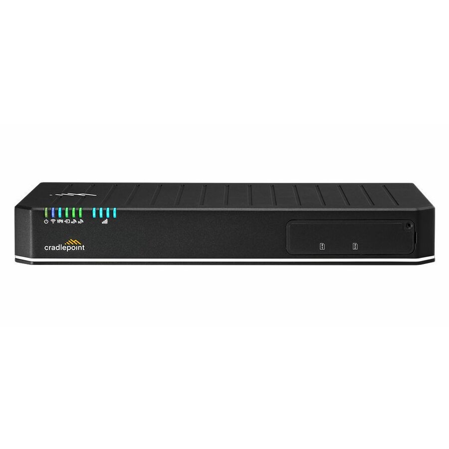CradlePoint E3000-5GB Wi-Fi 6 IEEE 802.11a/b/g/n/ac/ax/k/v/r 2 SIM Cellular, Ethernet Modem/Wireless Router