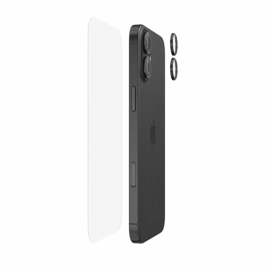 Belkin TemperedGlass Camera Lens Protector 2-Pack for iPhone 16 / iPhone 16 Plus
