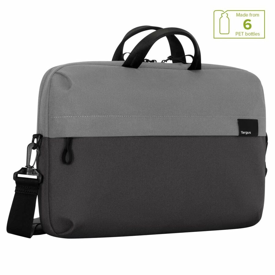 Targus Sagano EcoSmart TBS574GL Carrying Case (Slipcase) for 14" Notebook - Black/Gray