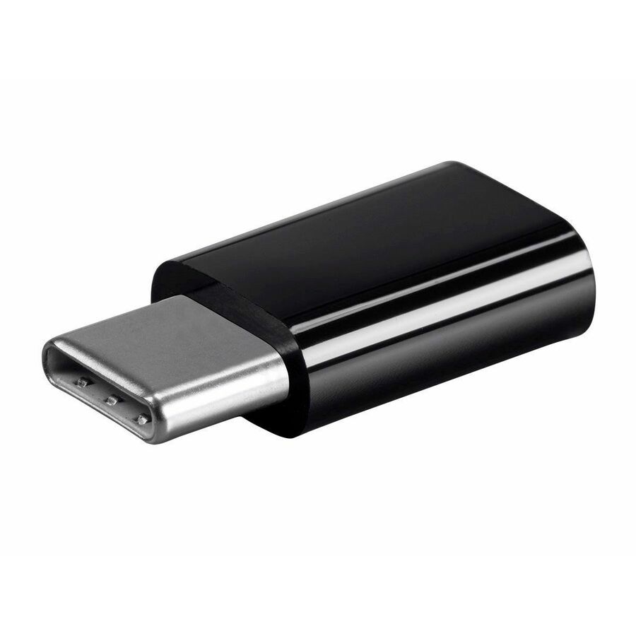 Monoprice USB-C Male to Micro B Female Adapter, Black