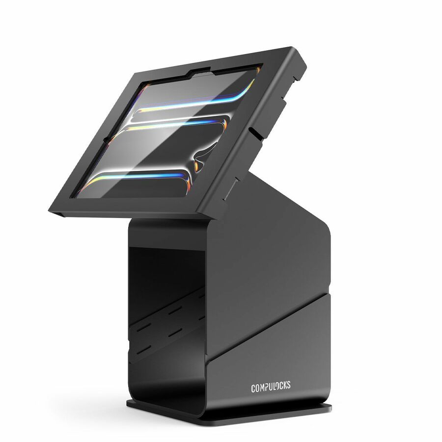 iPad Pro M4 & M5 11" , Apex Enclosure Tablet Printer Kiosk Black