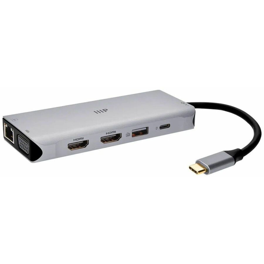 Monoprice 12-in-1 Dual-HDMI + VGA MST Dock 12-in-1 Dual-HDMI + VGA MST Dock