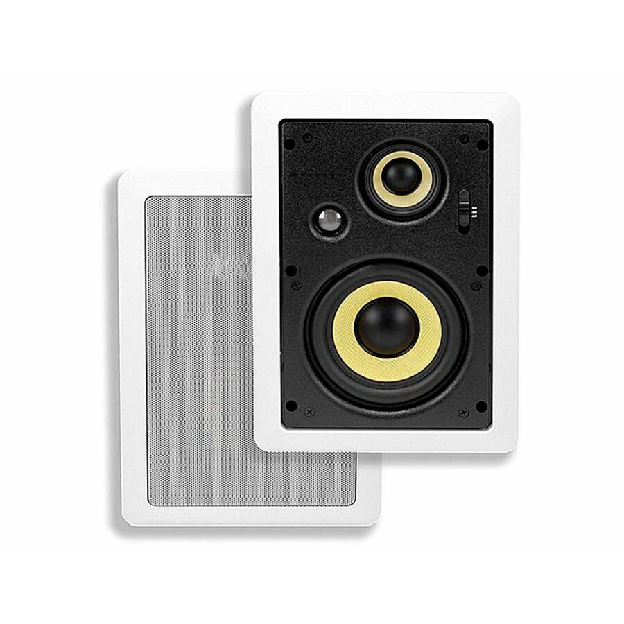 Monoprice Caliber 7607 3-way In-wall Speaker - 80 W RMS