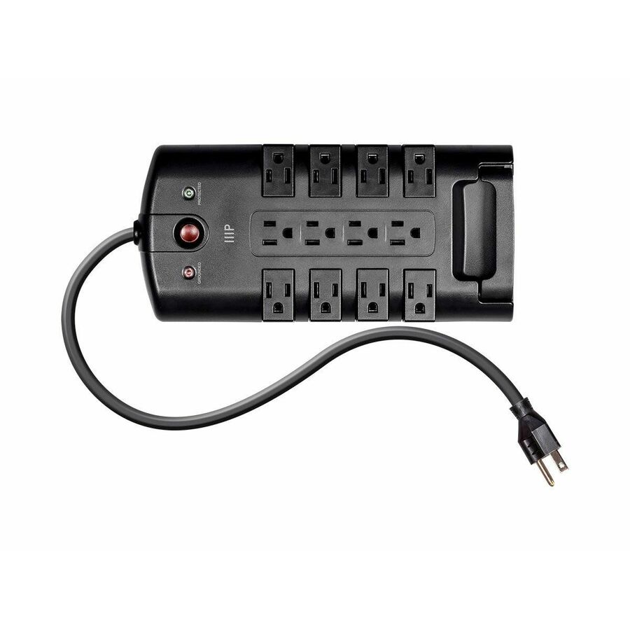 Monoprice Obsidian 15874 12-Outlets Surge Suppressor/Protector