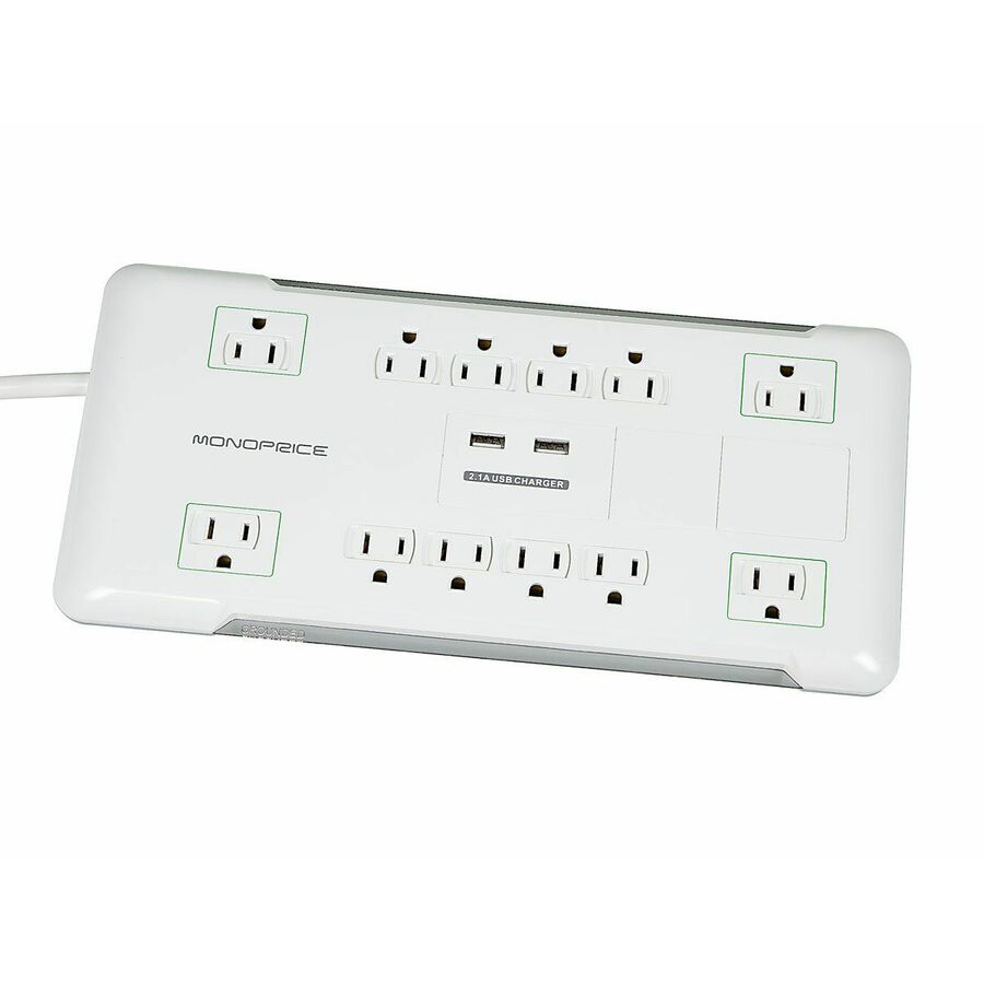 Monoprice 9203 12-Outlets Surge Suppressor/Protector