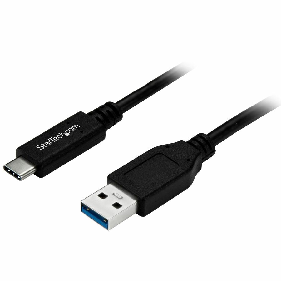 StarTech 3.3ft (1m) USB-A to USB-C Charging Cable, USB 5Gbps, Charge & Sync, 3A, USB 3.0 - USB Charging Cord