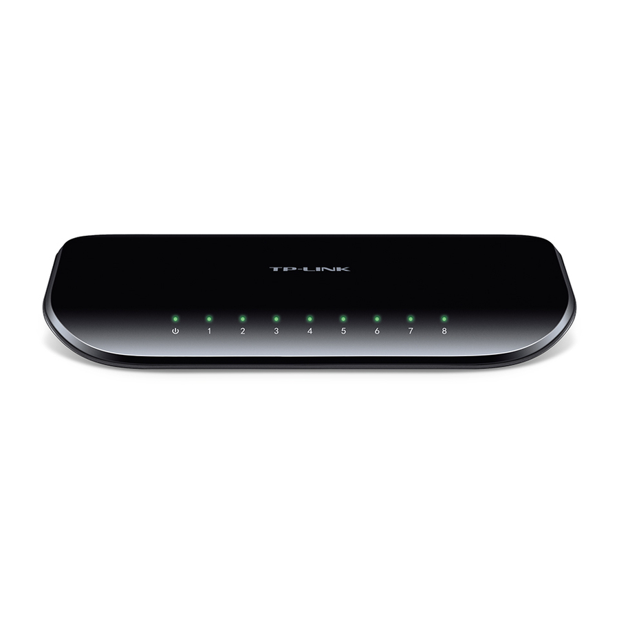 TP-LINK TL-SG1008D - 8 Port Gigabit Ethernet Network Switch